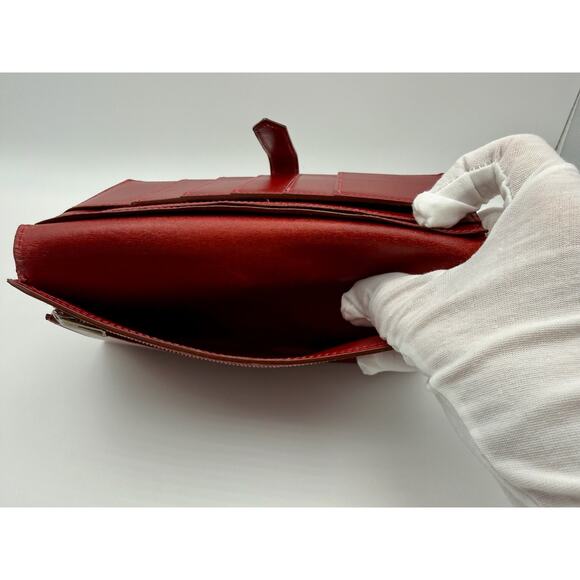 Authentic HERMES Epsom Leather Bearn Long Wallet | COA Included | Very Good Cond - Picture 6 of 11